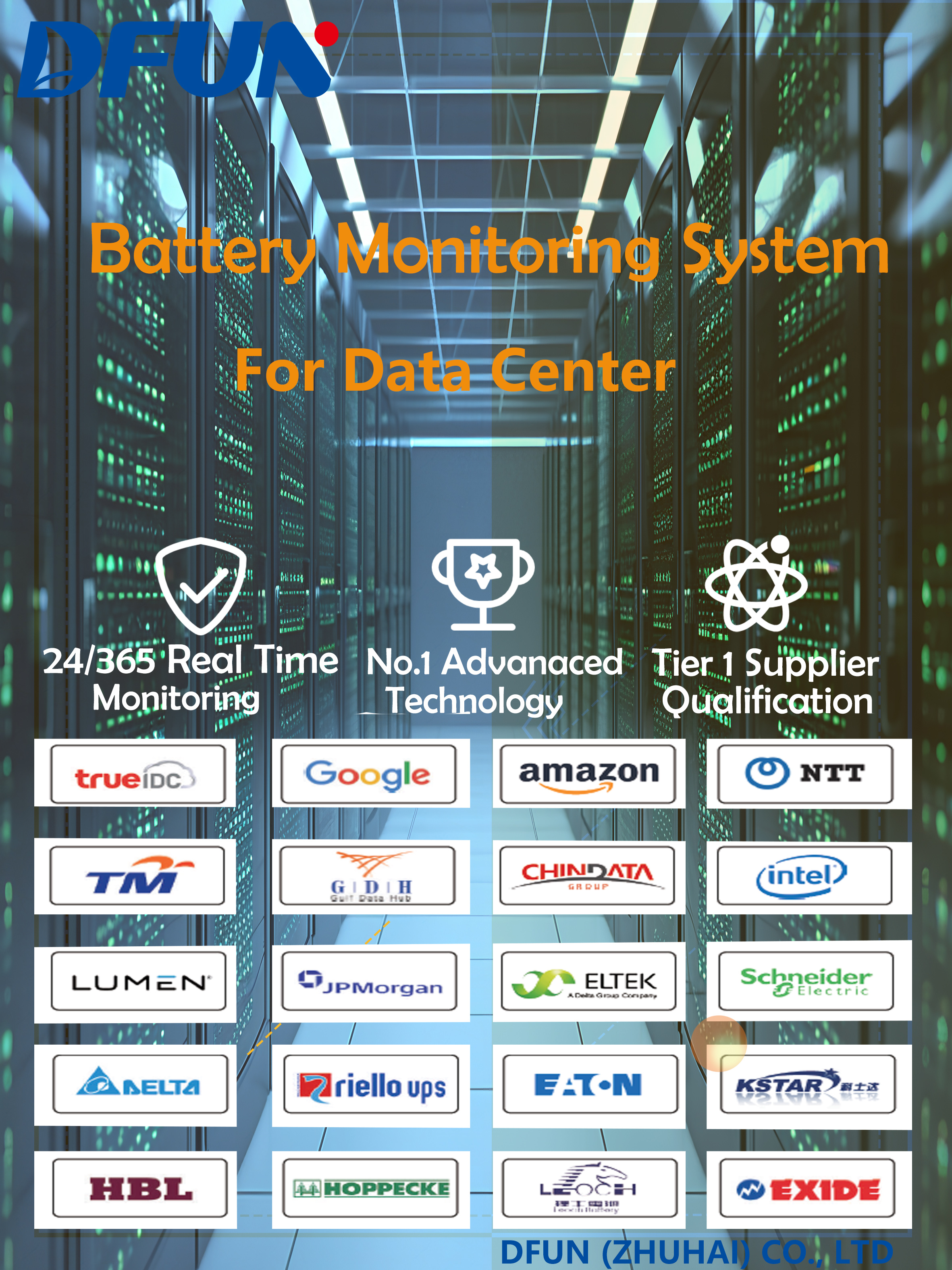 BMS For data center 海报 BMS Untuk pusat data 海报