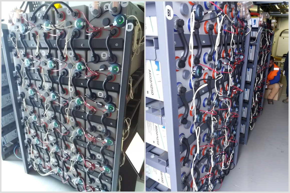 Situs Telekomunikasi di Chili (680 pcs Baterai)